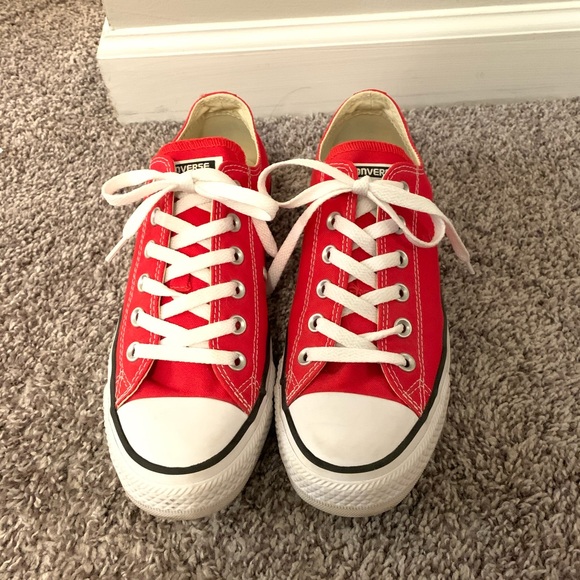 Converse Shoes - Red Converse Sneakers
